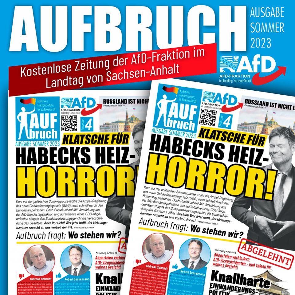 AfD Fraktion – im Landtag Sachsen-Anhalt